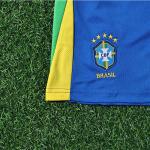 Brazil National Team 2025-2026 Season Childrens Home Jersey Lightweight Sweat