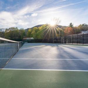 Wholesale Free Line Painting Service Pickleball Court Mat Flooring Colors Customized from china suppliers