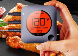 Wholesale Digital Six Probes Wireless Instant BBQ Thermometer from china suppliers