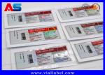 Holographic 10ml Vial Stickers For Injectable Peptide Primobolan Bottles