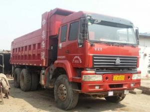 China 6*4 HOWOused sinotruck china  2020 left hand drive dump truck for sale 371HP  10 Tires on sale