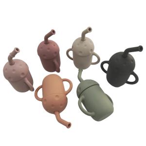 Wholesale BPA Free Eco Friendly Silicone Training Cups Silicone No Spill Sippy Cup FDA from china suppliers