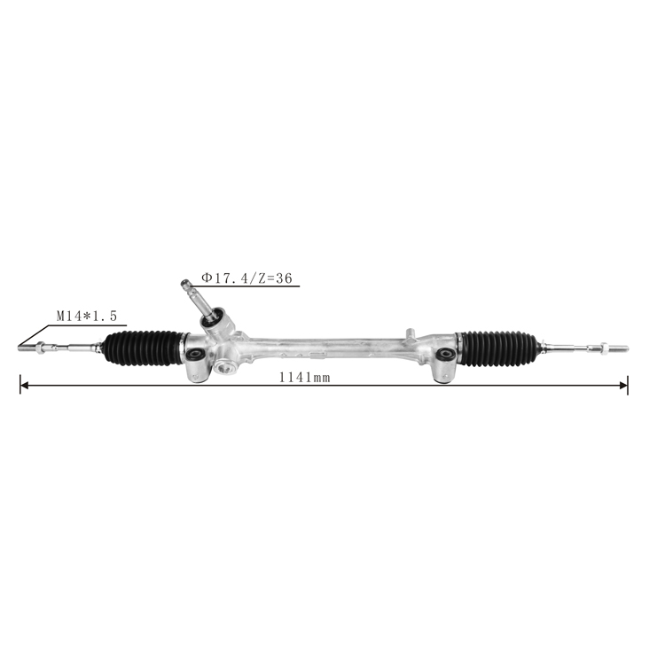 2019- Year TOYOTA EU Car Fitment Steering Rack for Toyota Yaris NCP150 NCP151 45510-0D490