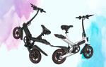 Smart Mini Portable Folding Electric Bike IP54 Waterproof Grade 120kgs Max Load