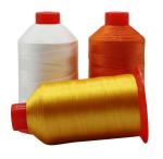 Black 250g High Tenacity Nylon Thread Nylon N66 Bonded Sewing Thread for Weaving