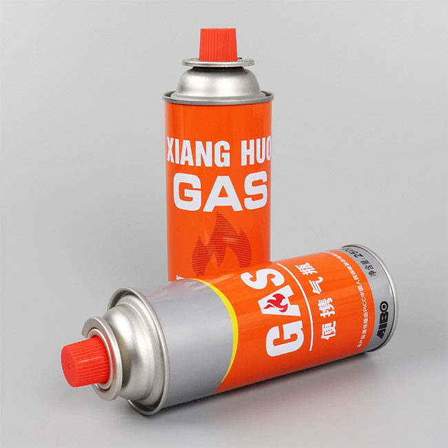 Reliable Butane Gas Cartridge for Outdoor Camping and Cooking - High-Quality Portable Fuel Canister