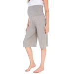 Plus Size Maternity Yoga Leggings , Elastic High Waisted Maternity Pants