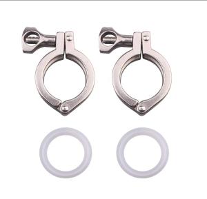 Wholesale Food Grade Stainless Steel Single Pin Clamps for Sanitary Max Pressure 10bar 145PSI from china suppliers