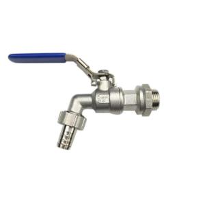 Wholesale Stainless Steel Water Nozzle Ball Valve 1/2&quot;-1&quot; Pn1.6MPa for Household Faucet Durable from china suppliers