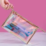 Holographic PVC Travel Makeup Organizer For Girl