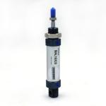Aluminum Alloy Mini Pneumatic Piston MAL Series Gray Color