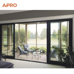 Wholesale Exterior Folding Doors With Seamless Aluminum Alloy Frames And Watertight Tracks from china suppliers