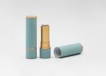 Color Spraying Cylindrical Hot Stamping Lipstick Tubes Bulk
