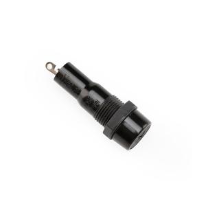 Wholesale 10A 250V Screw Type Cap Black MF527 5x20MM Panel Mounted Fuse Holder from china suppliers