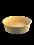 8 12 16 22oz Custom Logo Kraft Paper Bowl Paper Takeaway Food Containers With