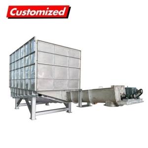 Wholesale Heat Resistant Inclined Sawdust Small Auger Conveyor Transportation Grain Screw Auger from china suppliers