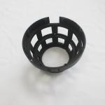 A380 Loudspeaker Spare Parts Basket , Painting Black Die Aluminium Casting