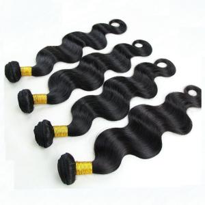 Wholesale 12-30 Inch Peruvian Body Wave Hair , 7A Remy 100 Unprocessed Human Hair from china suppliers