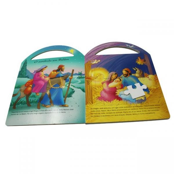 Coated Paper Custom Printed Booklets / Luxury Story Children Board Book