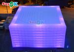 PVC Automatic Inflatable Lawn Tent 10x10x5m Inflatable Led Party Tent