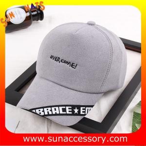 China QF17044 Sun Accessory customized 5 panel baseball cap, Fashion ball cap for girls on sale