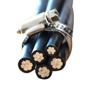 Wholesale High Strength Overhead Electric Cables , ABC Power Cable 0.6/1 KV Rated Voltage from china suppliers