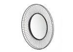 Handmade Decorative Gold Circular Metal Wall Art Mirror