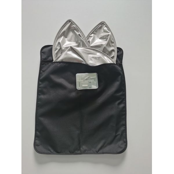 Practical Silver Tesla Model 3 Sunshade Wear Resistant UV Protection