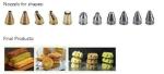 PLC SS304 150kg/H Cake Shop Cookie Dropping Machine