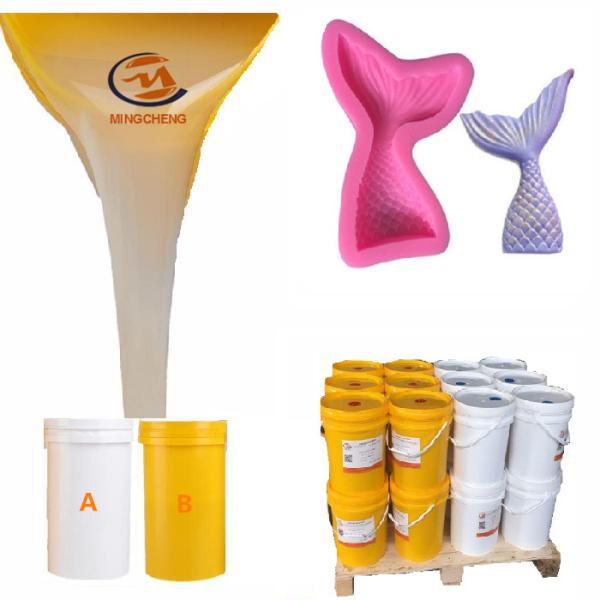 Platinum Silicone Rubber For Mermaid Tail Sugar Art Cake Decoration Silicone