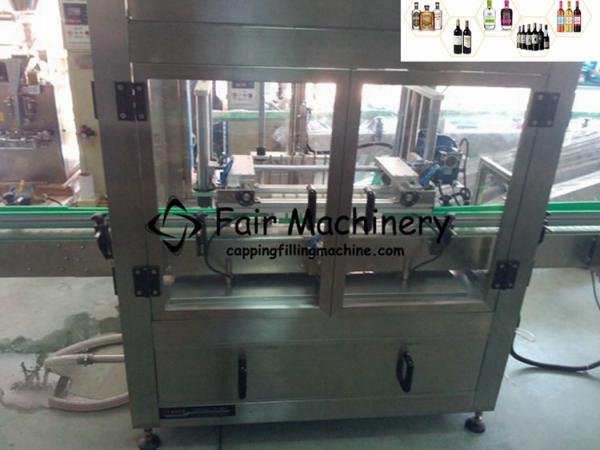 2kw Glass Bottle Filling And Capping Machine , 50ml SS316 Rinsing Filling