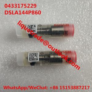 Wholesale BOSCH fuel injector nozzle 0433175229, DSLA144P860, 0 433 175 229, DSLA 144 P 860 from china suppliers