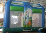 Attractive Toddler Custom Made Inflatables Dinosaur Bounce House Silk Printing
