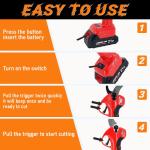 21V 35mm Cordless Battery Garden Tools Electric Powered Pruning Shears Garden