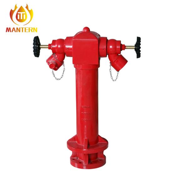 Cast Iron Fire Fighting Devices 4" 100mm Pillar Fire Hydrant With 2 Way 2.5"