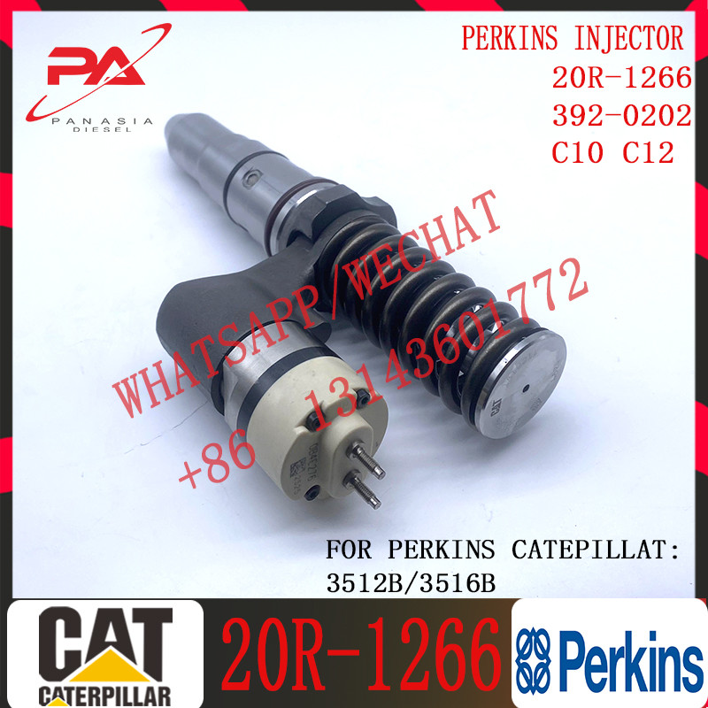 Common Rail Diesel Fuel Injector 392-0202 3920202 20R-1266 20R1266 For C-A-T Engine 3512B/3516B