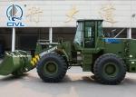 Customized 5 Ton Compact Wheel Loader LW500FV Shangchai / Weichai Engine