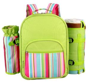 Wholesale Picnic Table ware Backpack Storage Outdoor Hiking camping bag Travel Plates Cutlery Set from china suppliers