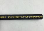 SAE R9 4 Wire Hydraulic Hose , Spiral Reinforced high pressure flexible hose