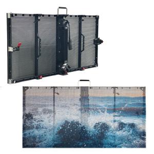 Wholesale Indoor Transparent Led Display Board With Full Color Tube Chip CE FCC Approved from china suppliers