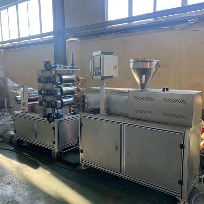 35mm Screw WPC Laboratory Plastic Extrusion Line Water Resistant