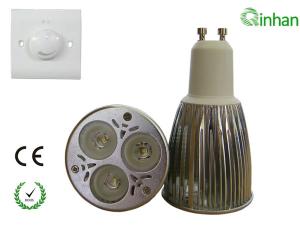 Wholesale Aluminum warm white 400 LM 6W AC 240V dmmable LED spotlights, 50 * 70 mm from china suppliers