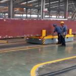 45 Tons Auto RGV Rail Guided Vehicle For Industrial Metal Transferring Low