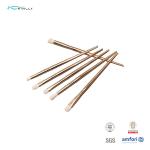 Shiny Gold Synthetic Hair 6PCS Eyes Makeup Set Aluminum Ferrule