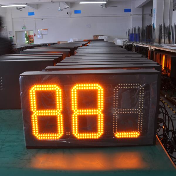 Customizable Fuel Station Pylon Sign LED Display for Gas Prices and Gas Station