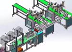 Full Automatic Disposable Mask Making Machine Stable Control Adjustable Speed