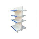 Double side White Shelf Factory Price steel supermarket shelves