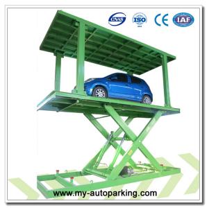 Wholesale Car Parking Lifts Manufacturers/ Double Deck Pit Design Scissor Parking Lift/ Underground Parking Solutions Suppliers from china suppliers