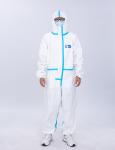 Dustproof Polymer Medical Protective Coverall Disposable Isolation