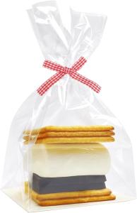 Wholesale Opp Plastic Packaging Bag Candy Bopp Clear Block Bottom Pouch Opp Square Bottom Bag Opp Cello Gusset Square Bottom from china suppliers